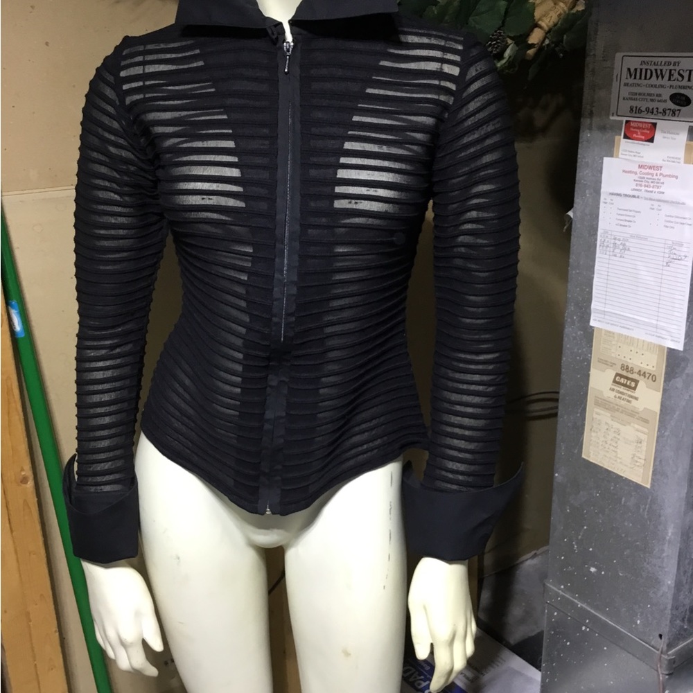 Rayure Paris France Black Blazer